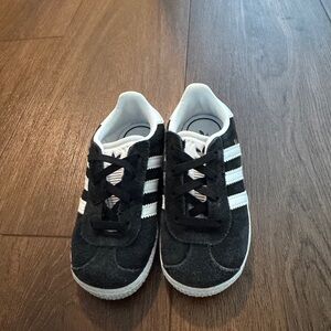 adidas Kids Black and White Sneakers